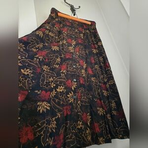 Vintage Flowy Sag Harbor Skirt